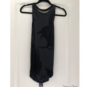 SEQUINED OPEN BACK SHIRT